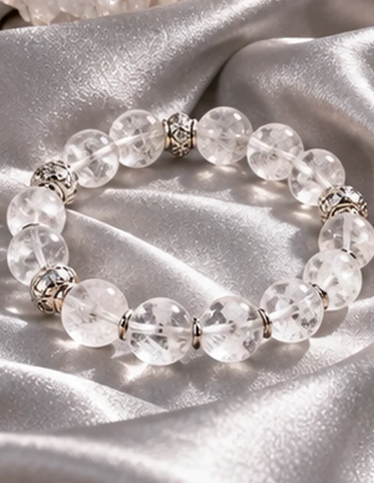 Metal element crystal bracelet