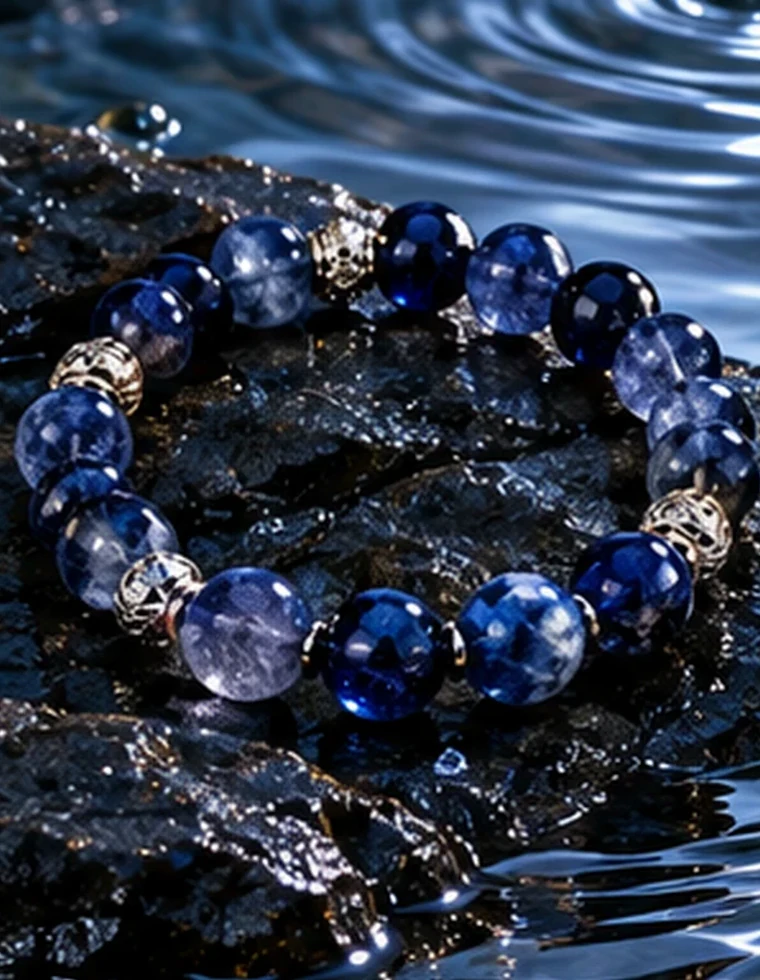 Water element crystal bracelet