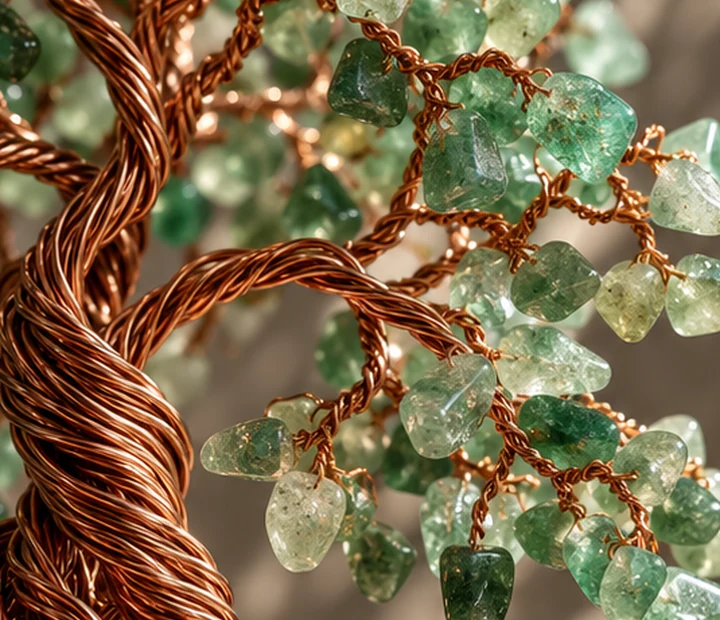 Gemstone tree collection